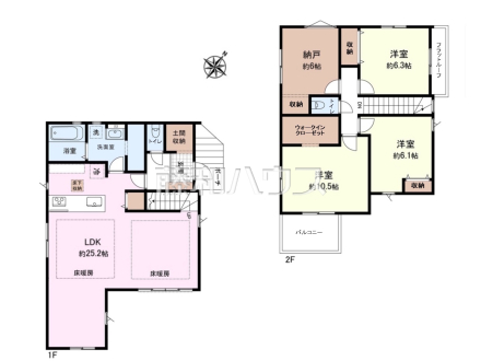 間取図　【日野市豊田３丁目】