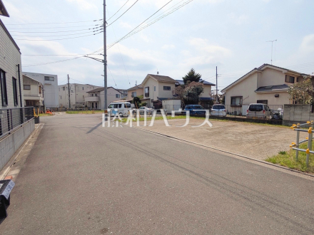 接道状況および現場風景　【日野市豊田３丁目】／撮影日2026/03/30