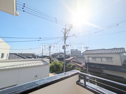 バルコニー　【糟屋郡粕屋町花ヶ浦２丁目】／撮影日2026/05/15