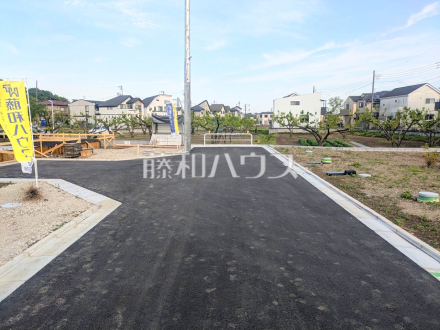 接道状況および現場風景　【府中市分梅町３丁目】／撮影日2026/04/17