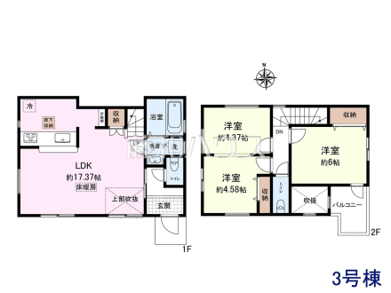 間取図　【杉並区宮前１丁目】