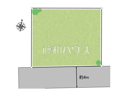 全体区画図　【練馬区大泉学園町６丁目】