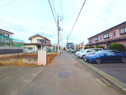 接道状況および現場風景　【国分寺市富士本１丁目】／撮影日2026/04/06