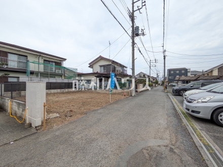 接道状況および現場風景　【国分寺市富士本１丁目】／撮影日2026/04/13