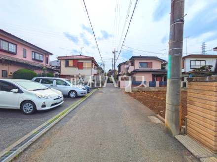 接道状況および現場風景　【国分寺市富士本１丁目】／撮影日2026/04/06