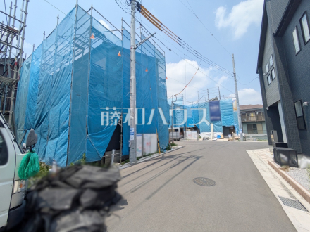 接道状況および現場風景　【東村山市青葉町１丁目】／撮影日2026/07/16