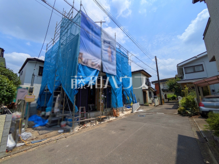接道状況および現場風景　【日野市東豊田１丁目】／撮影日2026/07/16