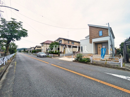 接道状況および現場風景　【八王子市北野台２丁目】／撮影日2026/07/12