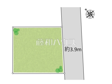 区画図　【練馬区富士見台１丁目】