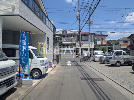 接道状況および現場風景 【練馬区富士見台1丁目】/撮影日2026/07/10