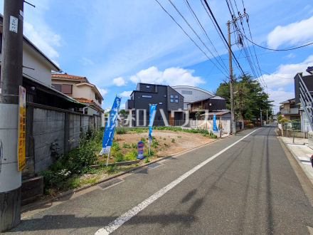 接道状況および現場風景　【武蔵野市関前３丁目】／撮影日2026/05/07