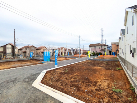 接道状況および現場風景　【立川市若葉町２丁目】／撮影日2026/03/06