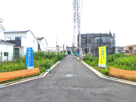 接道状況および現場風景 【立川市若葉町2丁目】/撮影日2026/07/03