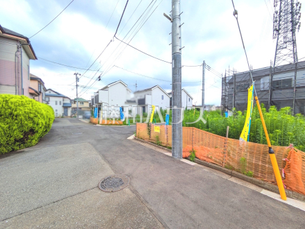 接道状況および現場風景 【立川市若葉町2丁目】/撮影日2026/07/03