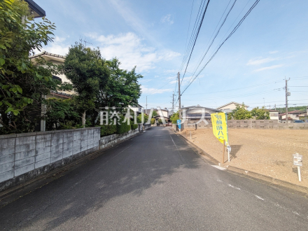 接道状況および現場風景　【八王子市西寺方町】／撮影日2026/05/02