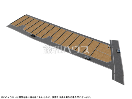造成完了予想図　【清瀬市野塩３丁目】 見学はしたいけど、なかなか時間が取れない・・・そんな方に出勤前や仕事終わりにマイホームを見学できるサポートをいたします。 