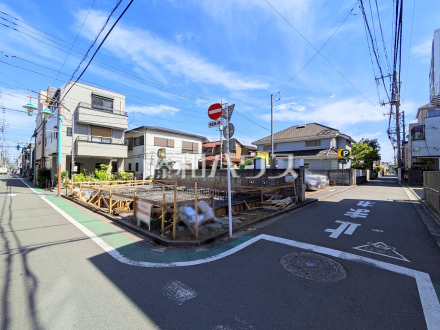 接道状況および現場風景　【三鷹市下連雀２丁目】／撮影日2026/05/09