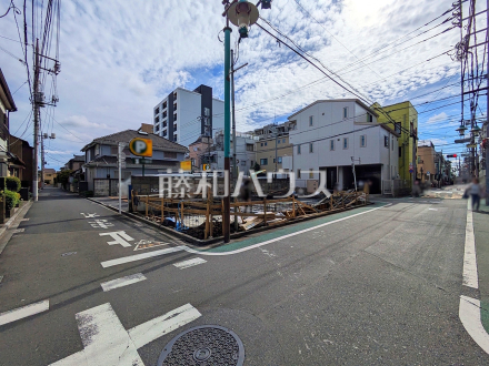 接道状況および現場風景　【三鷹市下連雀２丁目】／撮影日2026/05/07