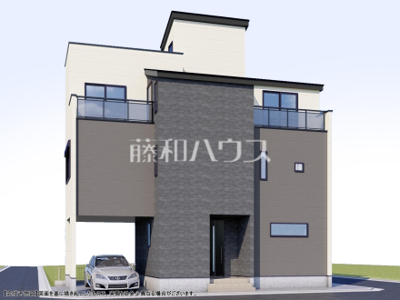 完成予想図（外観）　【三鷹市下連雀２丁目】