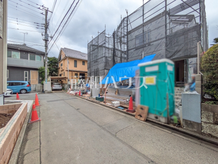 接道状況および現場風景　【小平市鈴木町１丁目】／撮影日2026/07/03