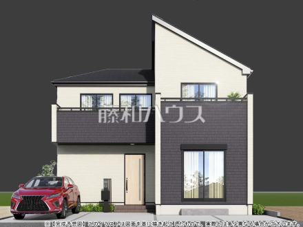 3号棟 完成予想図(外観) 【立川市若葉町3丁目】
