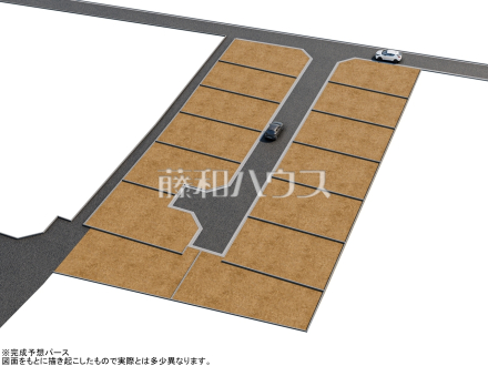 造成完了予想図　【調布市若葉町２丁目】
セミオーダー型住宅のご提案です。「こんな部屋を作りたい」「こんな風に暮らしたい」というお客様の夢をぜひお聞かせください。