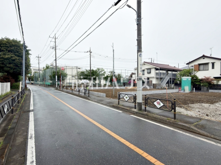 接道状況および現場風景　【調布市富士見町３丁目】／撮影日2026/04/23