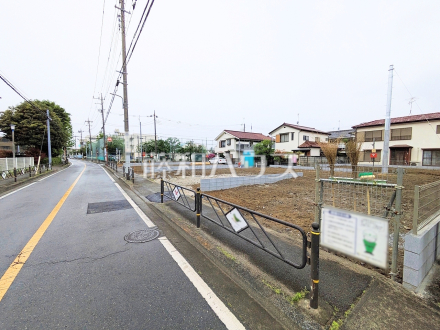接道状況および現場風景　【調布市富士見町３丁目】／撮影日2026/04/23