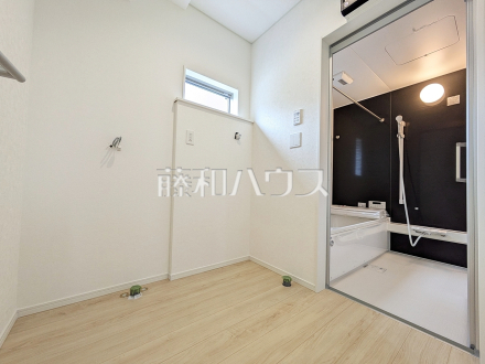 2号棟　洗面室(施工中)　【調布市富士見町３丁目】／撮影日2026/07/13