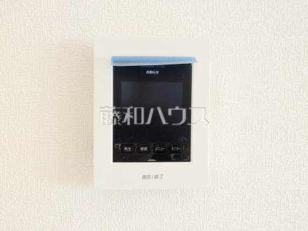 3号棟　TVモニターインターホン　【調布市富士見町３丁目】　日々の生活を豊かに、暮らしを心地良くする先進の設備　／撮影日2026/07/30