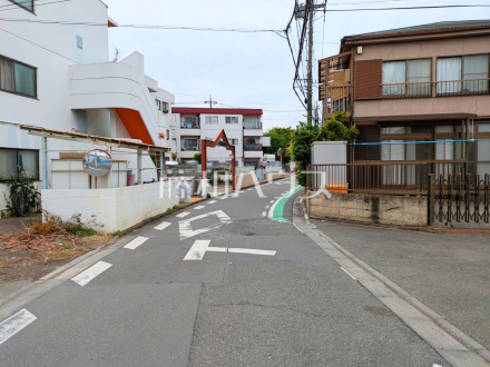 接道状況および現場風景　【狛江市東野川３丁目】／撮影日2026/04/24