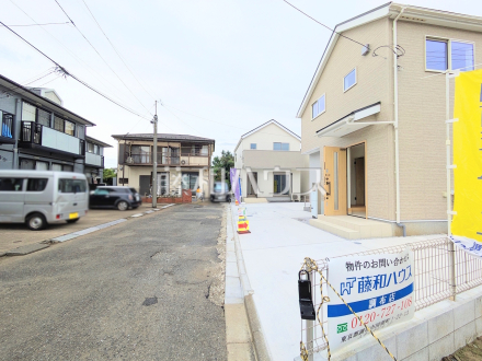 接道状況および現場風景 【狛江市東野川3丁目】/撮影日2026/08/28