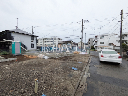 接道状況および現場風景　【狛江市東野川３丁目】／撮影日2026/04/23