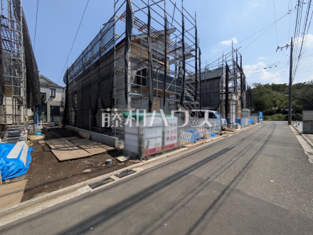 接道状況および現場風景 【武蔵野市桜堤3丁目】/撮影日2026/08/02
