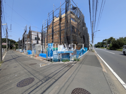 接道状況および現場風景 【武蔵野市桜堤3丁目】/撮影日2026/08/02
