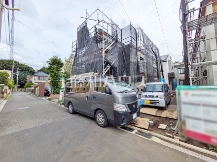 接道状況および現場風景 【武蔵野市桜堤3丁目】/撮影日2026/08/17