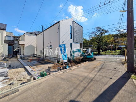 接道状況および現場風景 【武蔵野市桜堤3丁目】/撮影日2026/10/10