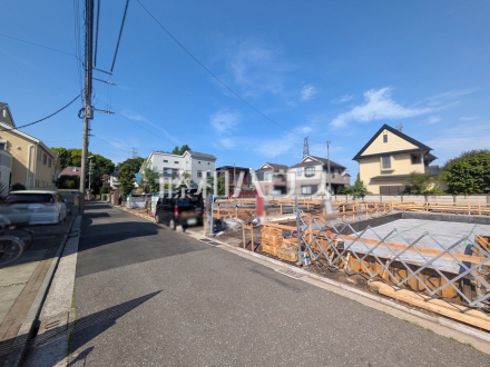 接道状況および現場風景　【武蔵野市桜堤３丁目】／撮影日2026/05/02