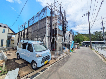 接道状況および現場風景 【武蔵野市桜堤3丁目】/撮影日2026/08/28