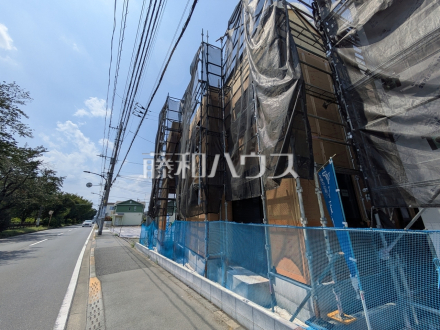 接道状況および現場風景 【武蔵野市桜堤3丁目】/撮影日2026/08/02