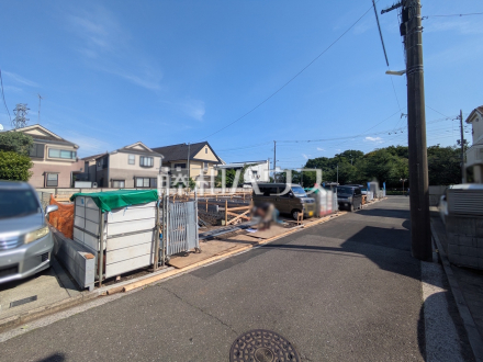 接道状況および現場風景　【武蔵野市桜堤３丁目】／撮影日2026/05/02