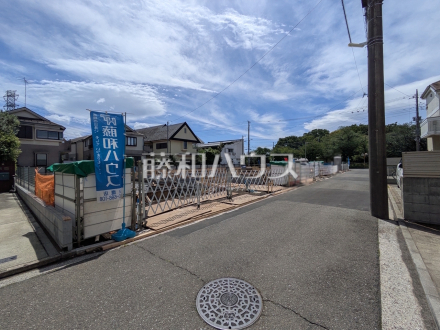 接道状況および現場風景　【武蔵野市桜堤３丁目】／撮影日2026/05/04