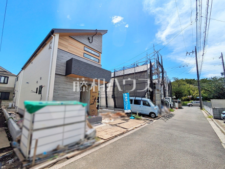接道状況および現場風景 【武蔵野市桜堤3丁目】/撮影日2026/08/28