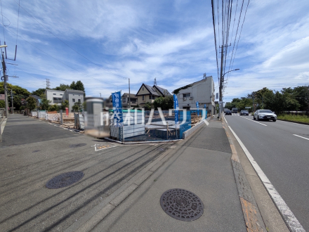 接道状況および現場風景　【武蔵野市桜堤３丁目】／撮影日2026/05/04
