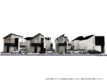 全体完成予想図（外観）　【武蔵野市桜堤３丁目】