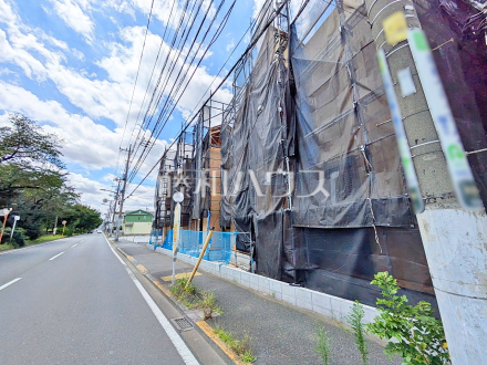 接道状況および現場風景 【武蔵野市桜堤3丁目】/撮影日2026/07/19