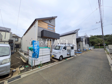 接道状況および現場風景 【武蔵野市桜堤3丁目】/撮影日2026/09/13