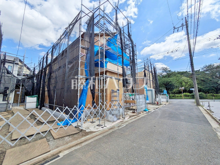 接道状況および現場風景 【武蔵野市桜堤3丁目】/撮影日2026/07/19