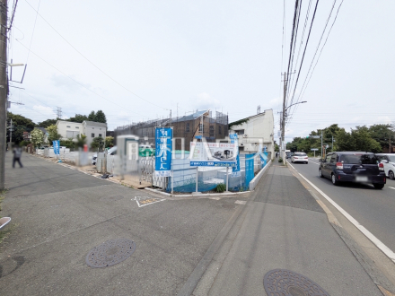 接道状況および現場風景 【武蔵野市桜堤3丁目】/撮影日2026/06/14