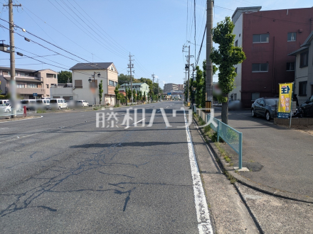 接道状況および現場風景　【春日井市柏井町２丁目】／撮影日2026/04/26
